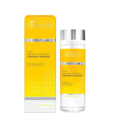 Obrázok produktu pre Bielenda Tonik łagodząco-nawilżający z aloesem i kurkumą, 200 ml