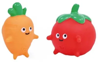 Immagine prodotto di Giocattoli da bagno Hape "Amici delle verdure"