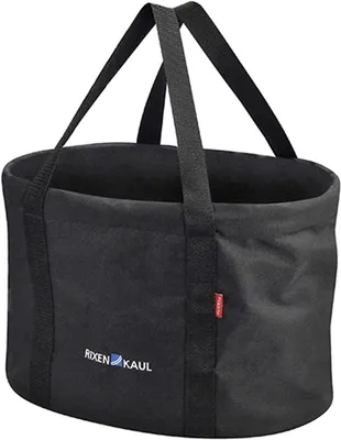 Productafbeelding van Fietsmand stof voor stuur - Zwart - 29 x 15 x 25 cm