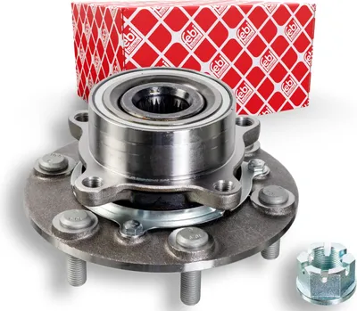 Produktbild von FEBI BILSTEIN Radlagersatz für MITSUBISHI L 200 / Triton Pickup (KJ, KK, KL) Kegelrollenlager 88mm 173378