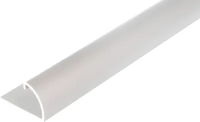 Produktbild von Alberts Abschlussprofil | Aluminium, silberfarbig eloxiert | 1000 x 24,5 x 13,5 mm