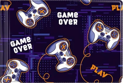 Produktbild von Kleine Mappe für Schülerunterlagen mit Gamepad-Aufdruck