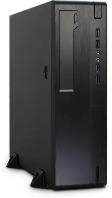 Produktbild von Inter-Tech IT-502, Desktop, PC, Schwarz, micro ATX, Mini-ITX, 1U, Oben
