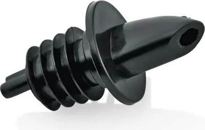 Produktbild von 108x Ausgießer Set, 7 cm, schwarz, Kunststoff