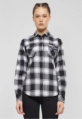 Immagine prodotto di Brandit Donna - Camicia FLANELL nero / bianco - XXL