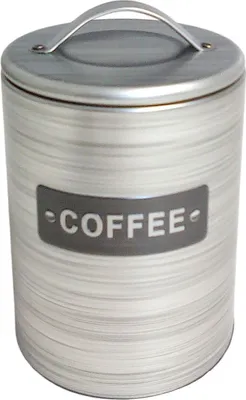 Produktbild von Metall Kaffeedose Kaffeebox Kaffeebehälter Kaffeespender Kaffeebüchse Blechdose