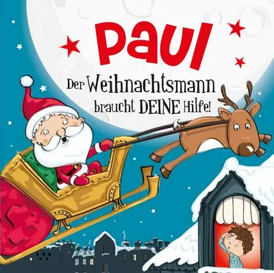 Produktbild von Namens-Weihnachtsbuch - Deine persönliche Weihnachtsgeschichte mit Namen Paul