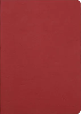 Produktbild von Clairefontaine 5x Age Bag, Heft A4, 48 Blatt 90g, liniert mit Rand - Rot 733062C