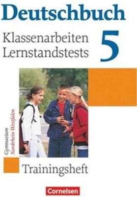 Produktbild von Deutschbuch Gymnasium 5. Schuljahr. Klassenarbeitstrainer mit Lösungen. Nordrhein-Westfalen