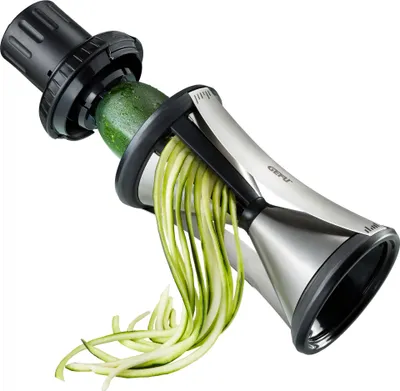 Obrázok produktu pre GEFU SPIRELLI XL, Manuálne, Čierna, Nerezová oceľ, Plast, Nerezová oceľ, 90 mm, 90 mm, 240 mm
