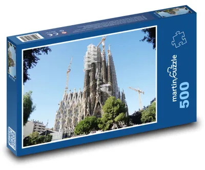 Obrázek produktu pro martinpuzzle - Puzzle 500 - Barcelona - Familia Sagrada