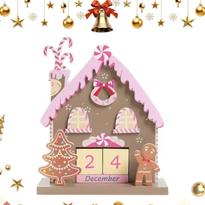 Obrázok produktu pre Drevený adventný kalendár ako dekorácia do interiéru