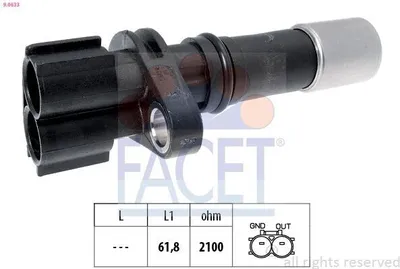 Produktbild von FACET 9.0633 Kurbelwellensensor Impulsgeber für TOYOTA Yaris Schrägheck (P9)