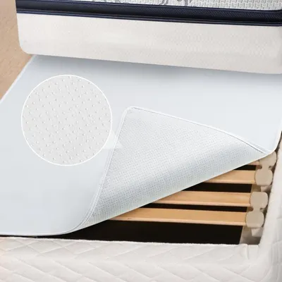 Image de Elzusha - Tapis antidérapant pour matelas, gris, 180 x 198 cm