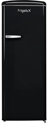 Image de Réfrigérateur-congélateur Frigogelux RF218RN, 2 portes, 218 L, 55 x 57,5 x 146 cm, noir, style rétro
