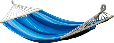Produktbild von Potenza Hängematte Baumwolle Stabhängematte XXL 220 x 160 für 2 Personen, Belastbarkeit bis 200 kg Doppelhängematte