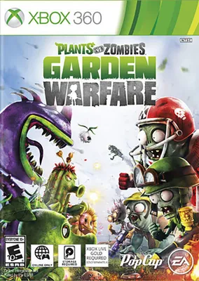 Produktbild von Microsoft Plants vs Zombies : Garden Warfare, Xbox 360, Multiplayer-Modus, E10+ (Jeder über 10 Jahre), Physische Medien