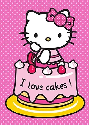 Produktbild von Hello Kitty Kinderteppich 133cm x 95cm Teppich
