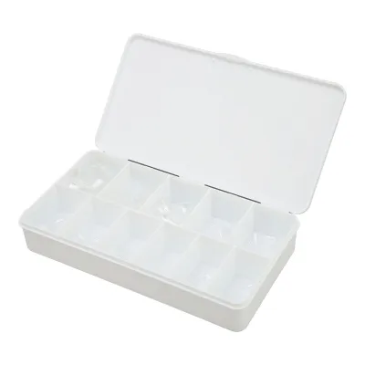 Imagen del producto de 550 piezas de puntas postizas para uñas de los pies, cobertura completa, transparentes, artificiales, ultrafinas, de varios tamaños, transpirables, con caja de almacenamiento