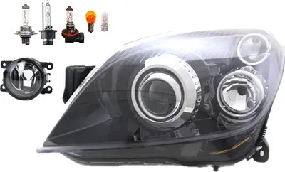 Produktbild von Scheinwerfer passend für Opel Astra H 03/2004- Xenon D2S H7 LI + Nebel+Leuchtmi. 1216663 1216565 8200074008 6202E1 00006202E1 6710027 000062063 Johns