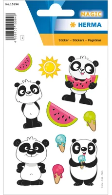 Produktbild von HERMA Panda der kleine Bär Foliensticker 10 Sticker