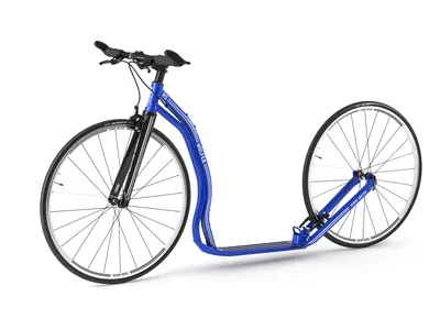 Obrázok produktu pre Yedoo Wolfer RS Sport Alloy scooter - pre dospelých a dospievajúcich do 120 kg, s pneumatikami 28/28 a nastaviteľnými riadidlami Modrá