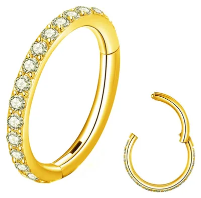 Produktbild von Edelstahl-Nasenringe und -Ohrringe für Körperpiercings