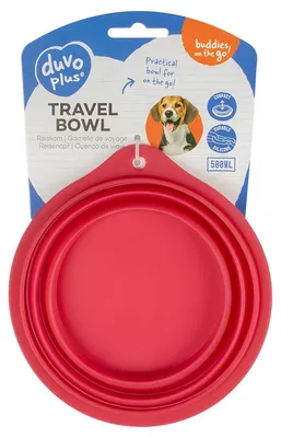 Immagine prodotto di Duvo+ Dispenser per alimenti in silicone 18 cm 1l rosso Taglia unica