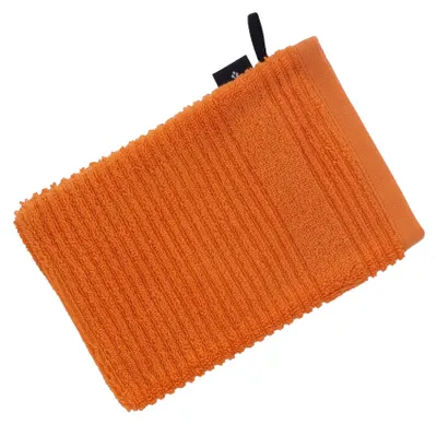 Produktbild von Vossen - Frotteehandtuch Waschhandschuhe "Tomorrow" LT4753 (Einheitsgröße) (Orange)