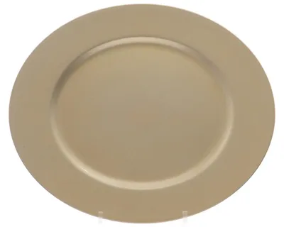 Produktbild von Dekoteller Platzteller Weihnachtsteller Ø 33 cm gold