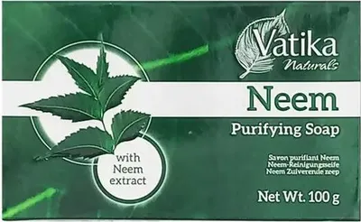 Produktbild von Dabur Vatika Neem Seife - 100 g | Antibakterieller Schutz für die Haut