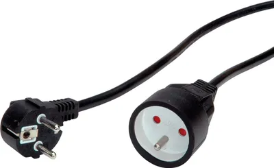 Zdjęcie produktu dla VALUE 19.99.1170, 3 m, CEE7/7, CEE7/5, H05VV-F
