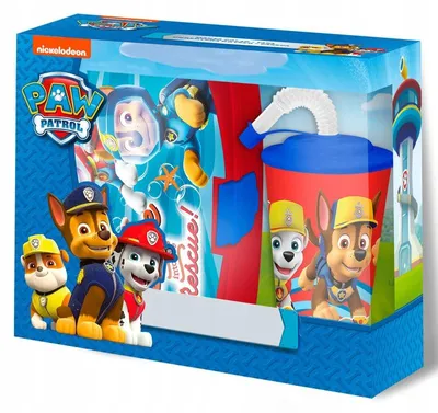 Produktbild von Kids Euroswan Paw Patrol Trinkflasche und Brotdose Set