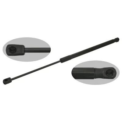 Produktbild von FEBI BILSTEIN 47047 Gasfeder Heckklappendämpfer für SKODA Rapid Schrägheck (NH3) 521mm