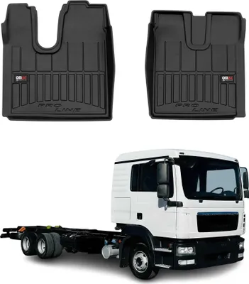 Image de Tapis de Sol pour MAN TGA 2008-2019 TPE Noir