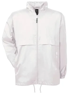 Produktbild von B&C - "Air" Windjacke für Herren FK2418 (XXL) (Weiß)