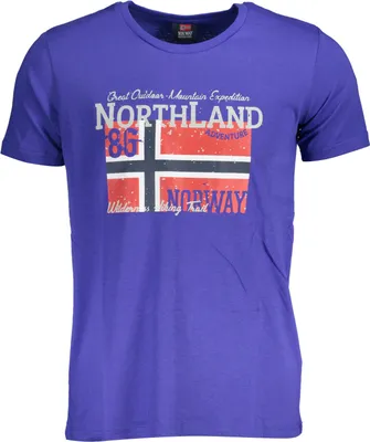 Produktbild von NORWAY 1963 Herren KURZARM-T-SHIRT Blau 836013_F2E41D4_BLUROYAL : Größe - 2XL Größe: 2XL