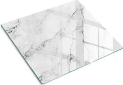 Obrázek produktu pro Kryt varné desky – Kryt na indukční desku – Ochranná skleněná deska – 60x52 cm – Skleněné ochranné desky na sporák –Tvrzené sklo –Mramor