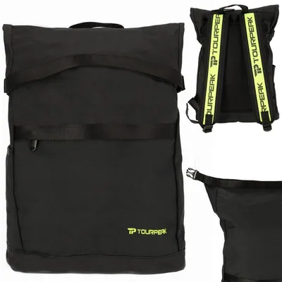 Produktbild von Rucksack mit Rollverschluss für Laptop, für Reisen, für Touristen, fürs Flugzeug