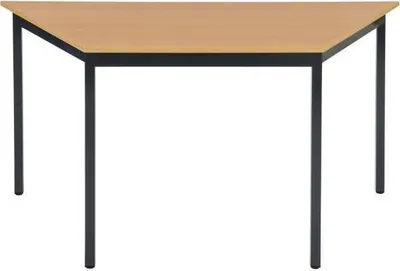 Produktbild von Mehrzwecktisch Trapez BxHxT 1200x740x600mm 19mm buche/schwarz