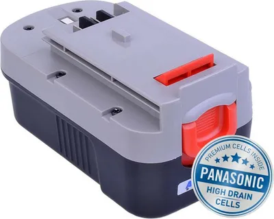 Obrázek produktu pro BLACK & DECKER A1718 Ni-MH 18V 3000mAh, články PANASONIC