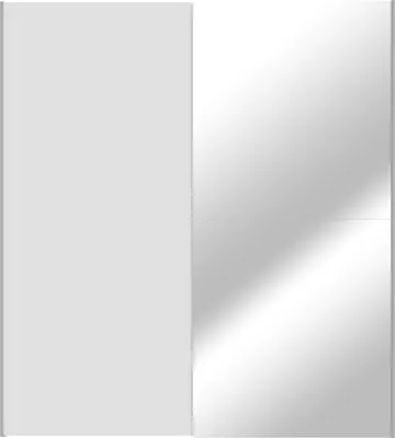 Produktbild von Furniture24 Schwebetürenschrank Kaikais Kais82241-120 Schrank Kleiderschrank Weiß
