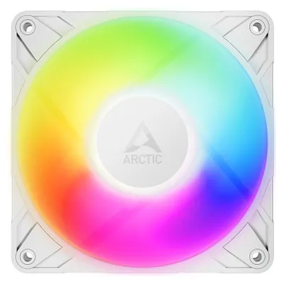 Produktbild von ARCTIC Freezer P12 Pro A-RGB (White) - 120 mm A-RGB PWM-Lüfter mit Kabelsplitt, Ventilator, 12 cm, 131 m³/h, Weiß