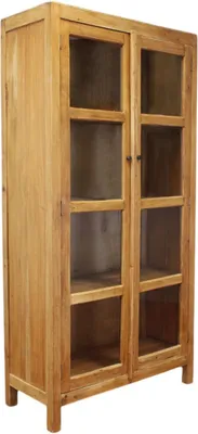 Immagine prodotto di Milani Home - Mobile in legno di mogano cm 100 l x 42 p x 195 h - Marrone
