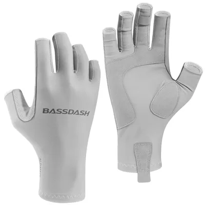 Produktbild von UV-Schutz Damen Fischhandschuhe - Fingerlos