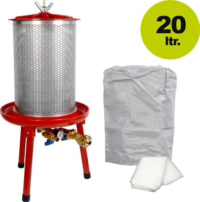 Produktbild von Wasserdruck Hydropresse 20L Saftpresse Obstpresse + GRATIS Deutsches PRESSTUCH