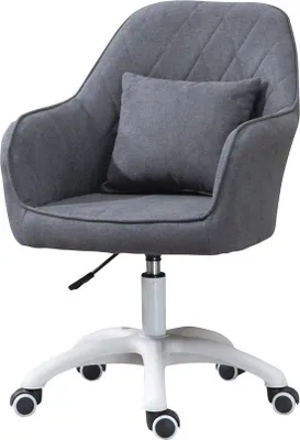 Produktbild von Famanu Bürostuhl mit Drehfunktion - Modernes Design, Veloursbezug