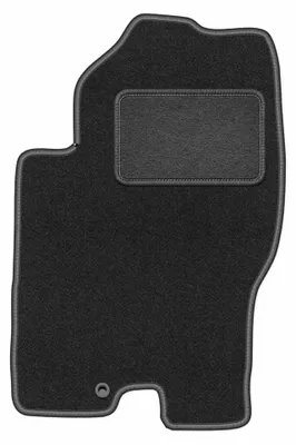 Image de Tapis conducteur en moquette pour Nissan Pathfinder 2005-2010 (5 places) – 1 pièce, gris graphite, sur mesure – Wielganizator LUX