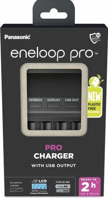 Immagine prodotto di Panasonic Eneloop LCD PRO Charg. BQ-CC65 ERP senza batterie