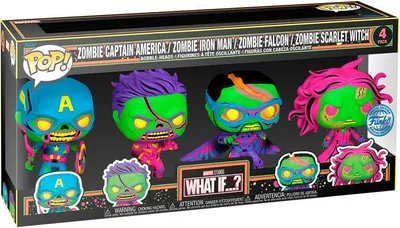 Image de Pack POP exclusif Marvel « Et si ? » : 4 figurines à collectionner